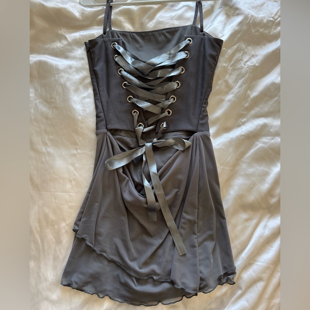Tiger Mist grey Wynn dress - Picture 6 of 10